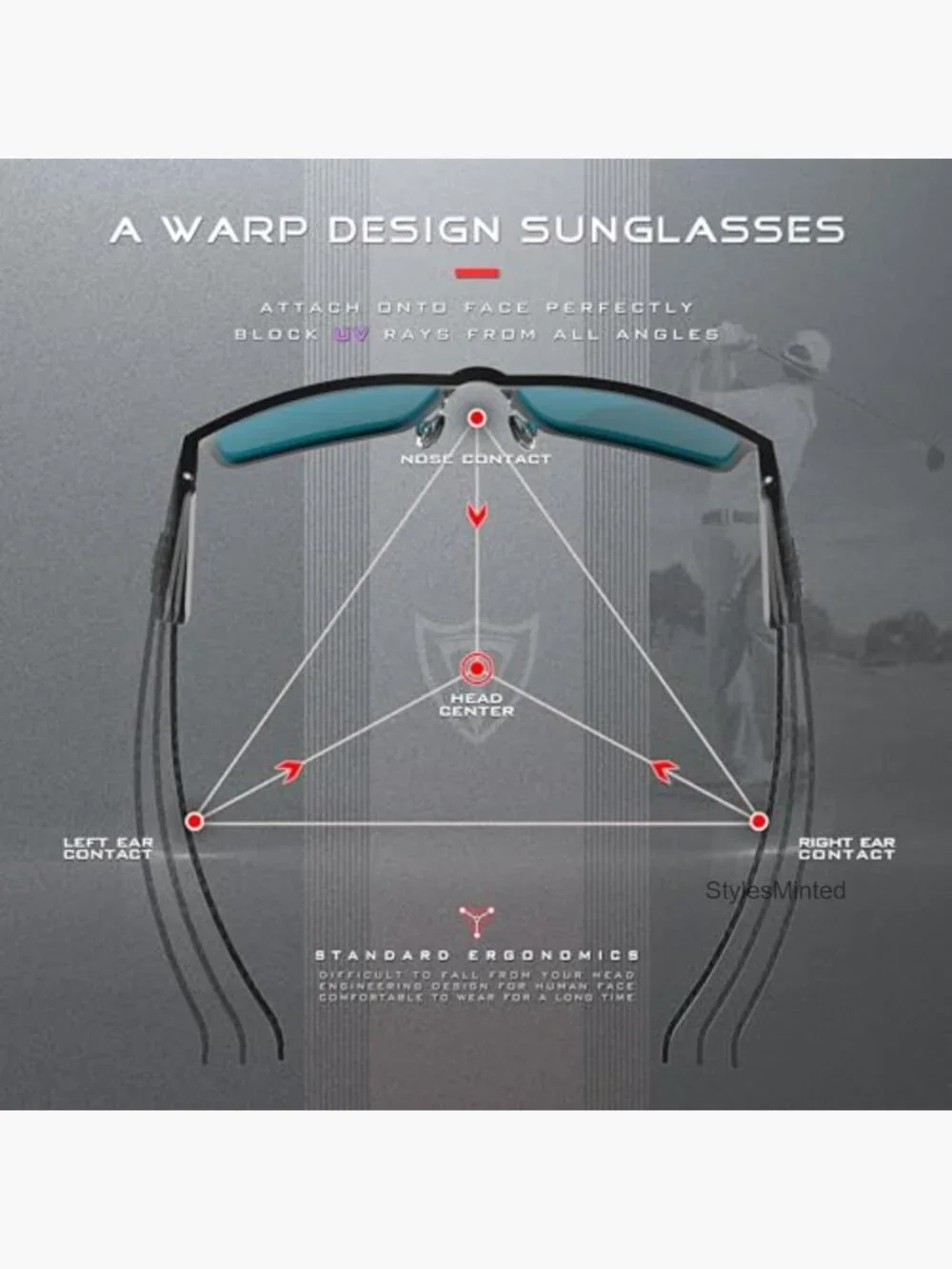 Luxury Polarized Sunglasses Men Driving Lightweight Metal Frame